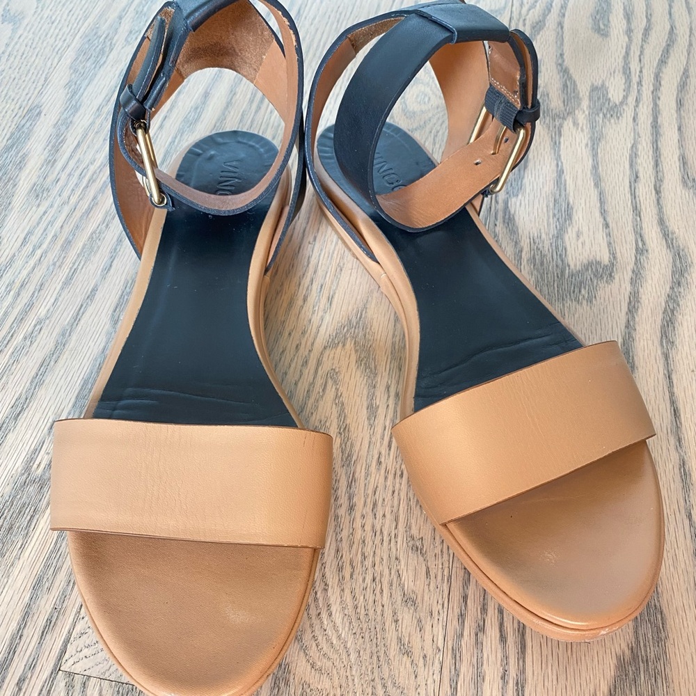 Vince color block sandals
